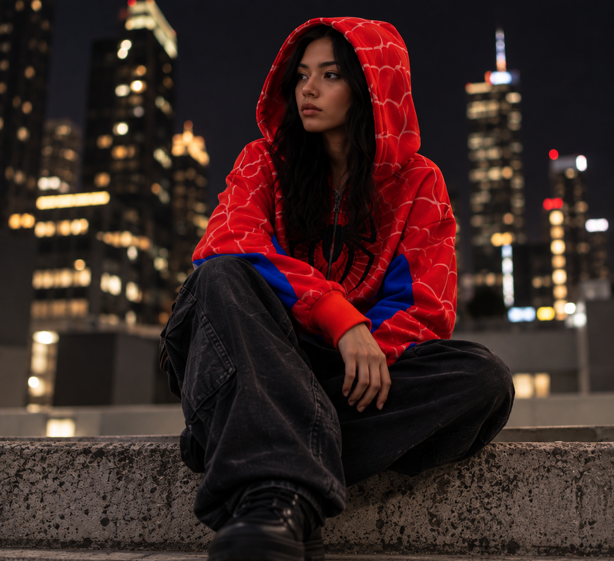 HOODIE ZIP Spider-Man Tobey Maguire