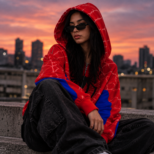 HOODIE ZIP Spider-Man Tobey Maguire