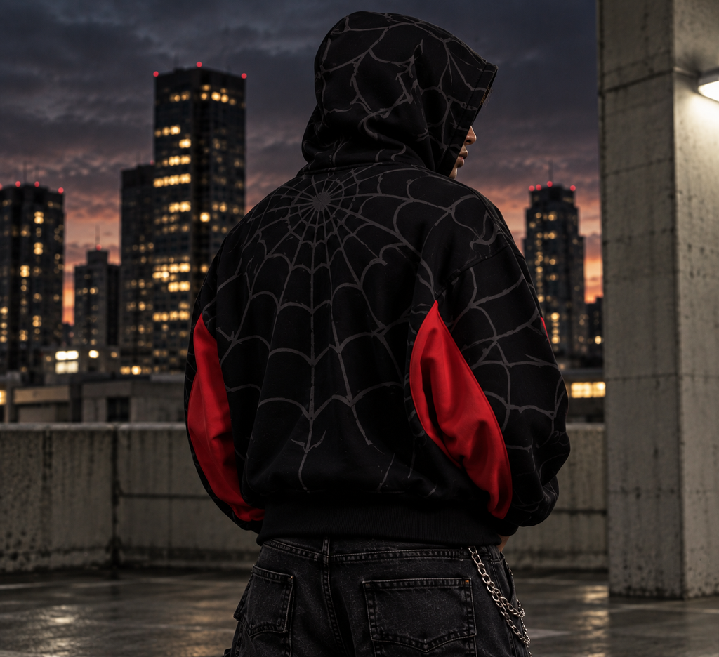 Miles Morales Spider-Man Zip-Up Hoodie