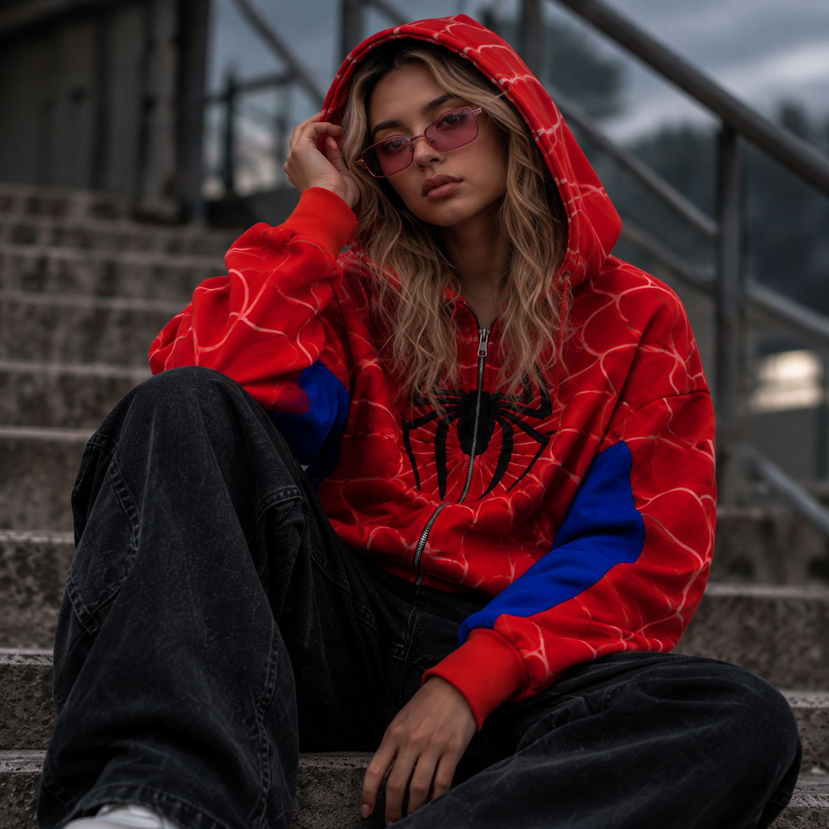 HOODIE ZIP Spider-Man Tobey Maguire