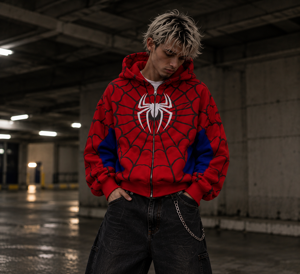 HOODIE ZIP Spider-Man Spider-Man Andrew Garfield