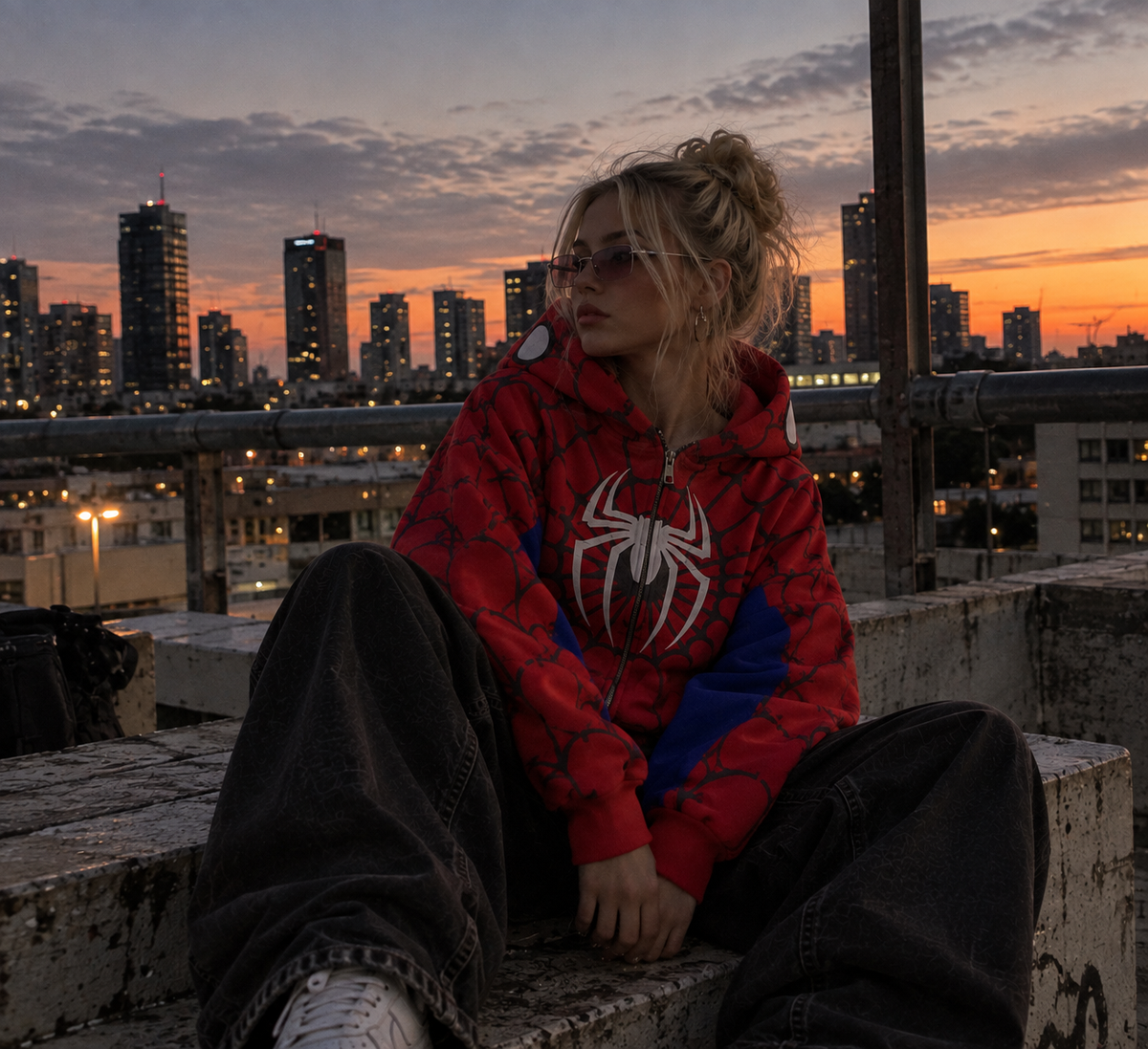 HOODIE ZIP Spider-Man Spider-Man Andrew Garfield