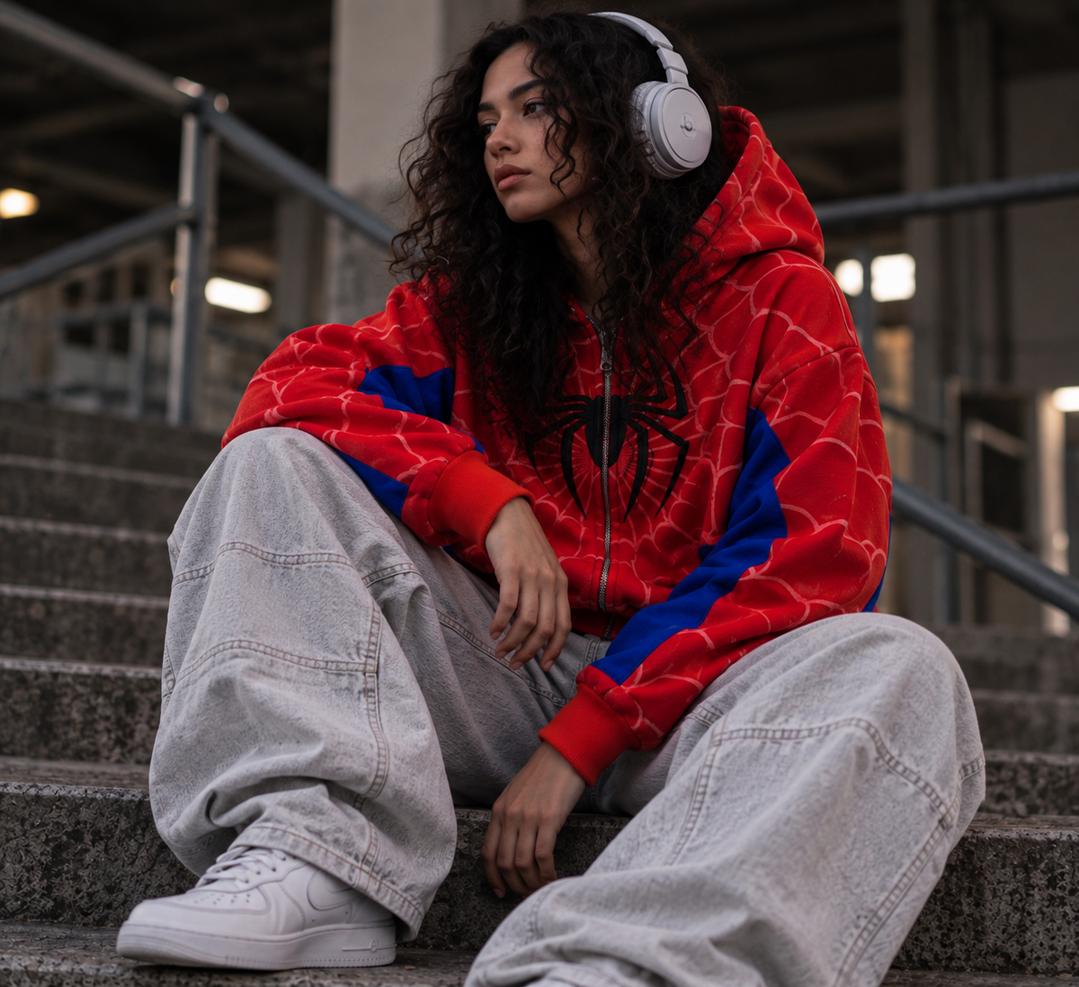 HOODIE ZIP Spider-Man Tobey Maguire
