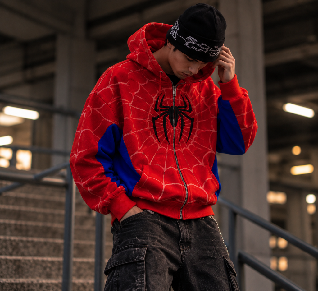 HOODIE ZIP Spider-Man Tobey Maguire